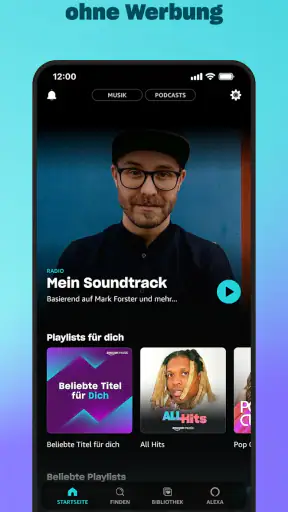 Amazon Music: Podcasts & Musik screenshot