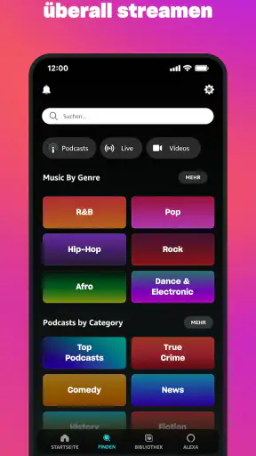 Amazon Music: Podcasts & Musik screenshot