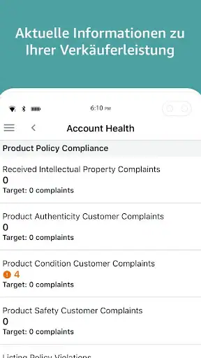 Amazon Seller screenshot