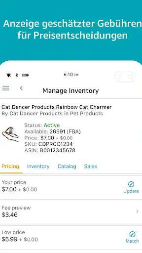 Amazon Seller screenshot