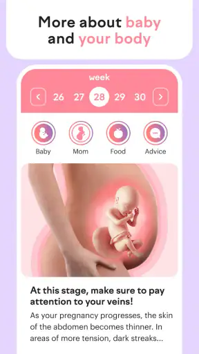 amma: Schwangerschafts-App screenshot