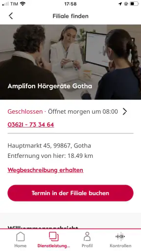 Amplifon screenshot