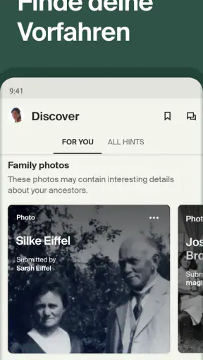 Ancestry: Familie und DNA screenshot