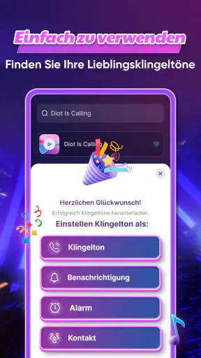 Android Klingeltöne Lieder screenshot