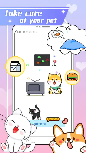 Anime Shimeji Bildschirmtiere screenshot
