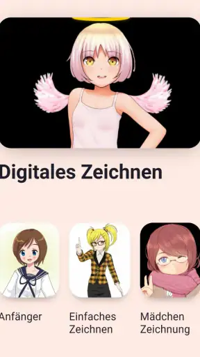 Anime zeichnen lernen app screenshot