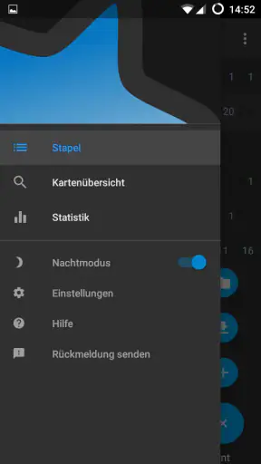 AnkiDroid Karteikarten screenshot