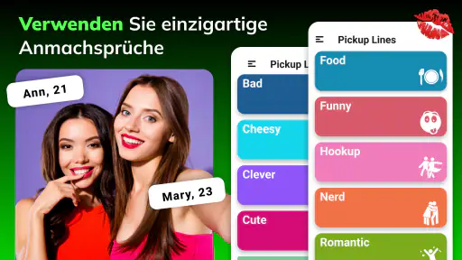 Anmachsprüche und Nachrichten screenshot