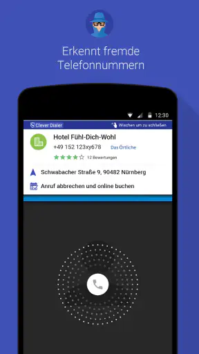 Anruferkennung | Clever Dialer screenshot