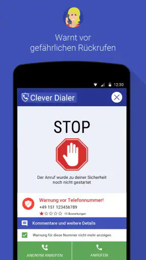 Anruferkennung | Clever Dialer screenshot
