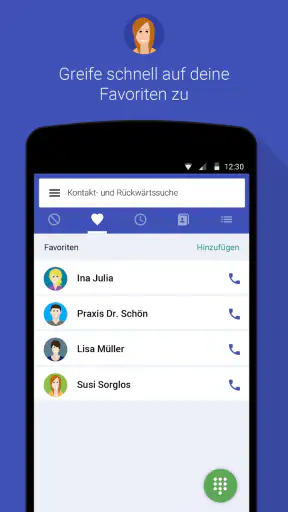 Anruferkennung | Clever Dialer screenshot