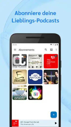 AntennaPod screenshot