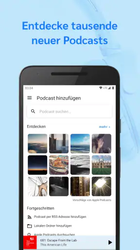 AntennaPod screenshot