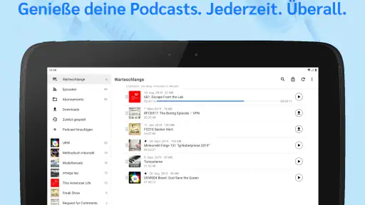 AntennaPod screenshot