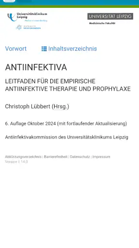 Antibiotika – Antiinfektiva screenshot
