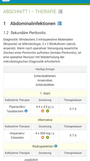 Antibiotika – Antiinfektiva screenshot