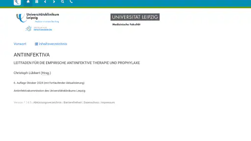 Antibiotika – Antiinfektiva screenshot