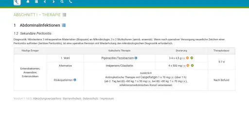 Antibiotika – Antiinfektiva screenshot