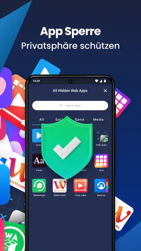 App Verstecken | App Sperre screenshot