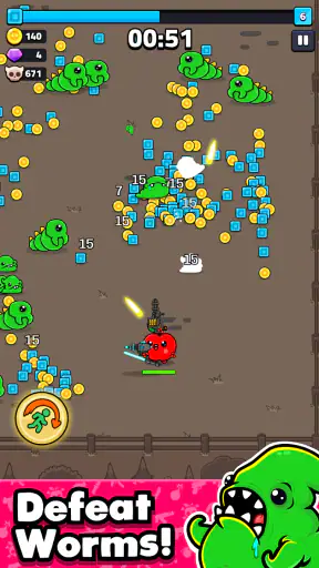 Apple Grapple: Survivor screenshot