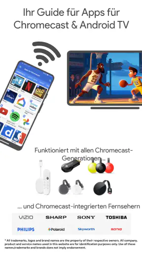 Apps für Chromecast screenshot