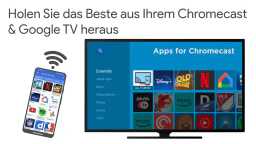 Apps für Chromecast screenshot