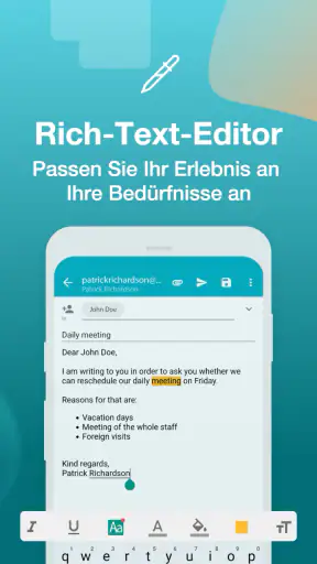 Aqua Mail – schnell & sicher screenshot