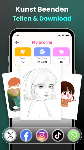 AR Drawing Sketch Paint App screenshot