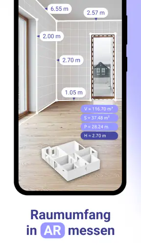 AR Plan 3D Lineal - Raumplaner screenshot