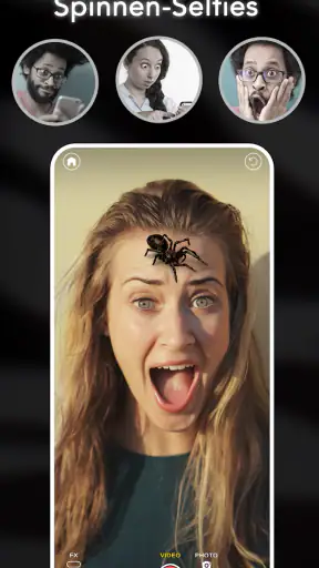 AR Spinnen: Erschrecke Freunde screenshot