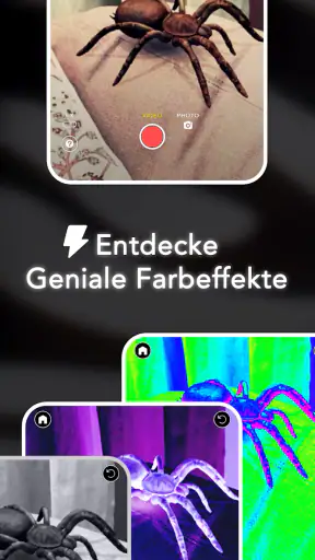 AR Spinnen: Erschrecke Freunde screenshot