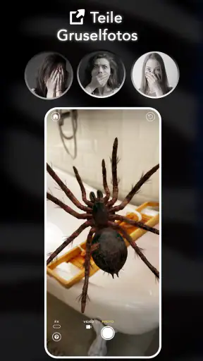 AR Spinnen: Erschrecke Freunde screenshot