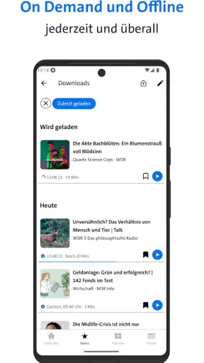 ARD Audiothek: Podcast & Radio screenshot