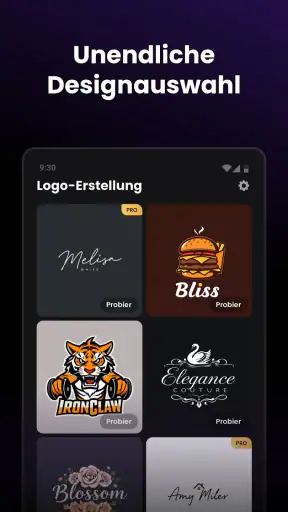 Arvin® - KI-Logo-Ersteller screenshot