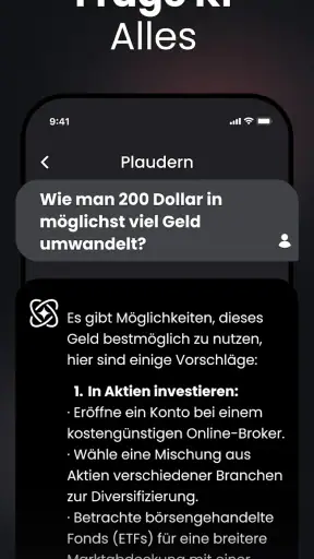 Ask AI - KI auf Deutsch screenshot