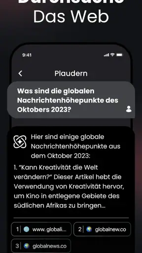 Ask AI - KI auf Deutsch screenshot