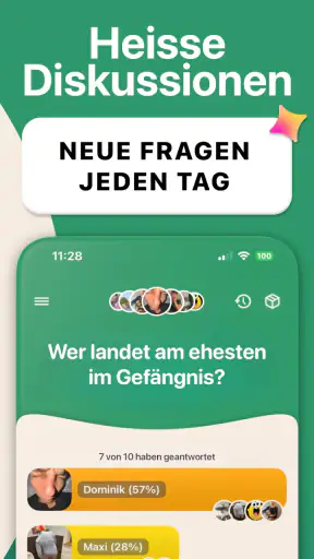 askUs: Wer würde eher? screenshot