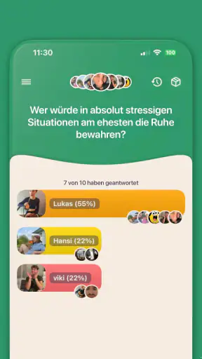 askUs: Wer würde eher? screenshot