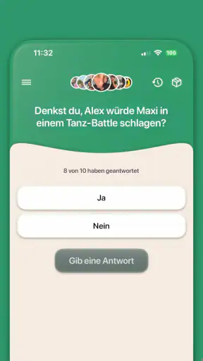 askUs: Wer würde eher? screenshot