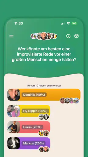 askUs: Wer würde eher? screenshot
