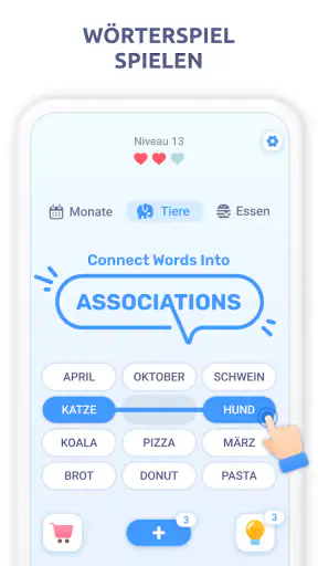 Associations - Wörter Spiele screenshot