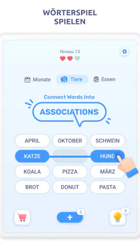 Associations - Wörter Spiele screenshot