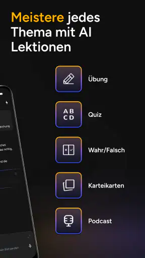 Astra AI: Lernen für Prüfungen screenshot