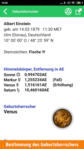 AstroStar: Horoskope berechnen screenshot