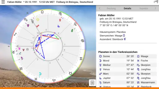 AstroStar: Horoskope berechnen screenshot