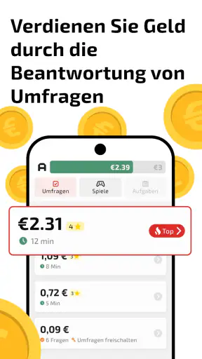 AttaPoll - Bezahlte Umfragen screenshot