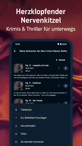 Audible - Hörbücher & Podcasts screenshot