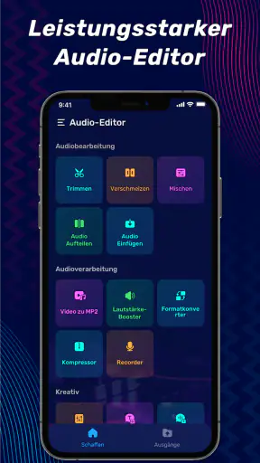 Audio-Editor, Musik Schneiden screenshot