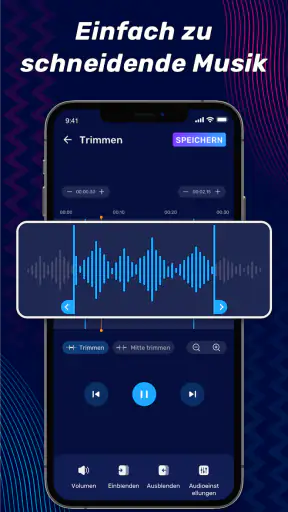 Audio-Editor, Musik Schneiden screenshot