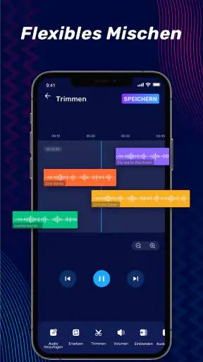 Audio-Editor, Musik Schneiden screenshot